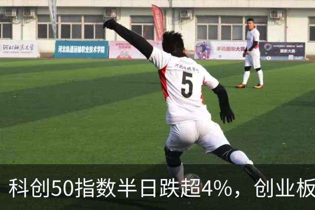 科创50指数半日跌超4%，创业板指跌超3%，四大行总市值突破10万亿